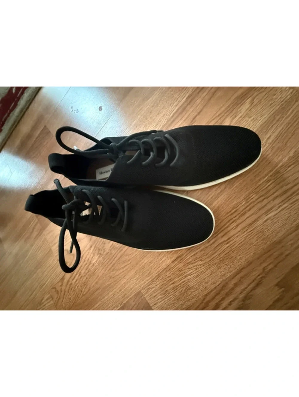 Hawker Rye men’s US 11 black knit  hybrid, Oxford sneakers new without tag